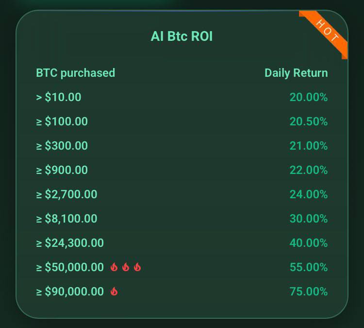 Basic Investment Interface